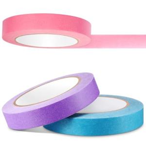 Glenmal 3-Pack Colorful Lab Labeling Tapes