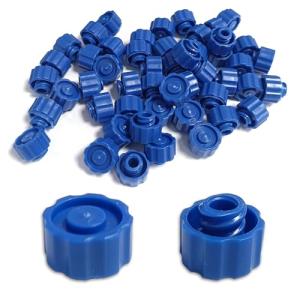 50Pcs Luer Lock Caps for Syringes and Bottles
