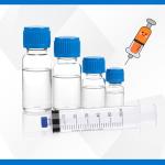 350 Pcs Blue Syringe Tip Caps for Labs