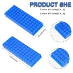 Double Panel Microcentrifuge Tube Rack - 60 Holes