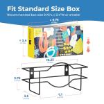 Wall-Mount Glove Holder - Durable Metal Organizer