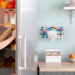 Wall-Mount Glove Holder - Durable Metal Organizer