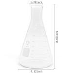 1 Liter Graduated Erlenmeyer Flask with Stopper