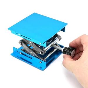 Mini Scissor Jack Stand 4x4 Inch, Non-Slip Base