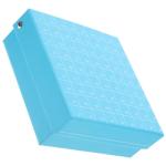 Sky-Blue Microcentrifuge Tube Holder for Freezer Storage