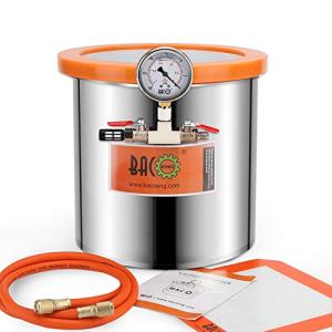 3 Gallon Vacuum Chamber with Glass Lid