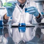 Set of 6 Narrow Mouth Glass Erlenmeyer Flasks