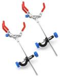 QWORK Adjustable Lab Clamp with 3 Prong Design