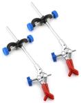 QWORK Adjustable Lab Clamp with 3 Prong Design