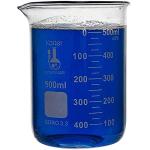500ml Low Form Beaker, Borosilicate Glass, Graduated