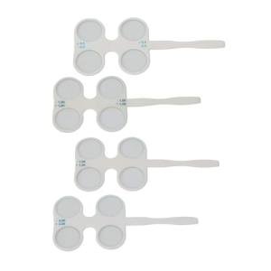 Optometry Plastic Flip Trial Lens Set - 4 Pcs