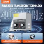 VEVOR 2L Sonic Cleaner with Heater and Timer