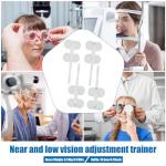 Optometry Plastic Flip Trial Lens Set - 4 Pcs