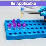 4 Pack Vial Rack with Numbered Labels for HPLC