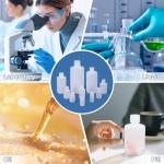 UMETASS 1 oz Leak-Proof Lab Reagent Bottles 6-Pack