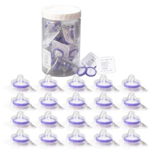 Sterilized PVDF Syringe Filters 20 Pack, 0.22 um