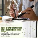 LemonRoad 4 Pack Filter Refills for Fume Extractor