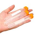 20 Pack 15ml Orange Centrifuge Tubes with Caps