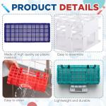 Plastic Test Tube Rack Holder - 8 Pcs Set