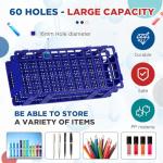 Plastic Test Tube Rack Holder - 8 Pcs Set