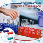 Plastic Test Tube Rack Holder - 8 Pcs Set