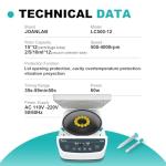 JOANLAB Digital Benchtop Centrifuge 12-Place