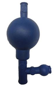 Heathrow Scientific Blue Natural Rubber Pipet Filler