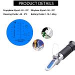 3-in-1 Antifreeze Refractometer for Coolant Testing