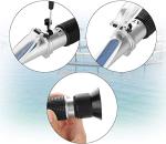 BOWONG Salinity Refractometer for Aquariums 0-100 PPT