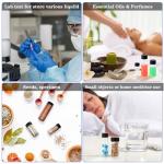 20 Pack Clear Glass Vials with Screw Caps