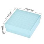 Centrifuge Tube Freezer Storage Box with 81 Wells