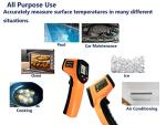 Non-Contact Infrared Thermometer Gun for Cooking