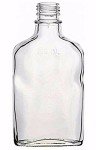 200 ml Glass Flask with Metal Screw Cap