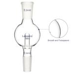 Borosilicate Glass Rotary Evaporator Bump Trap, 100 ml