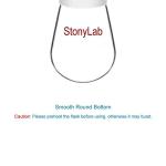 StonyLab 10mL Borosilicate Heavy Wall Recovery Flask