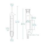 Soxhlet Extraction Kit with Borosilicate Glass Flasks