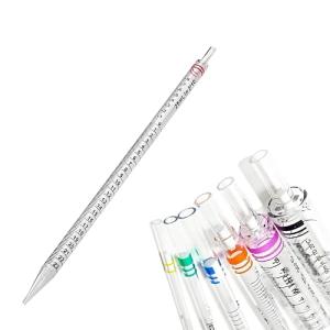 25ml Red Serological Pipettes - Case of 50