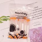 20 Pack 15ml Orange Centrifuge Tubes with Caps