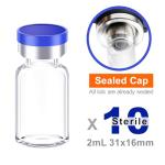 ZHANXUBIO Sterile Empty Vials with Injection Port 10PCS