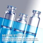 ZHANXUBIO Sterile Empty Vials with Injection Port 10PCS