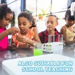 60 Pack Clear Plastic Petri Dishes with Lids