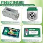 Digital Turbine Fuel Flow Meter with LCD Display