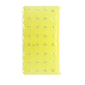 Yellow 4-Way Plastic Test Tube Rack