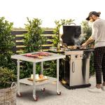 YITAHOME Stainless Steel Work Table with Wheels