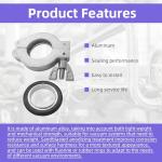 4 Pack KF25 Wing Nut Hinge Clamp Set