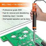 Preciva Electric Desoldering Iron Gun with Nozzles