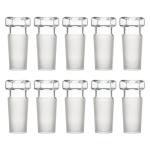 XCD Hex Head Glass Stopper Set, 10 Pack