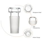 XCD Hex Head Glass Stopper Set, 10 Pack