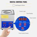VEVOR 2L Digital Ultrasonic Cleaner for Jewelry and More