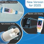 Yewhick 7-in-1 Hydrogen Water Tester Meter